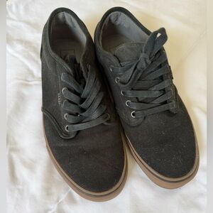 Vans Black Canvas, size 10